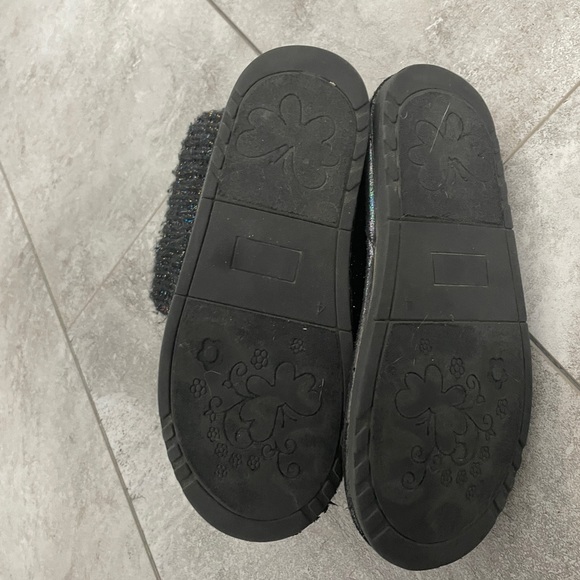 girls black boots SZ 4 - Picture 4 of 5